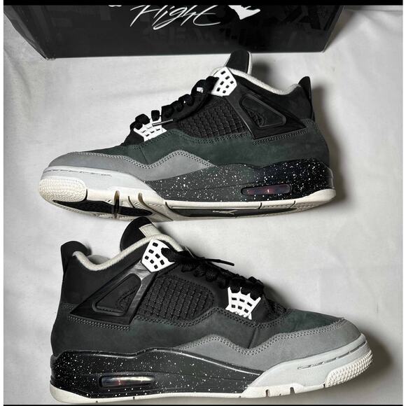 Size 9 - Nike Air Jordan 4 Retro Fear 2024 Men\'s Shoes Ships Now main image 7